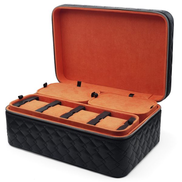 Box Travel Black Open